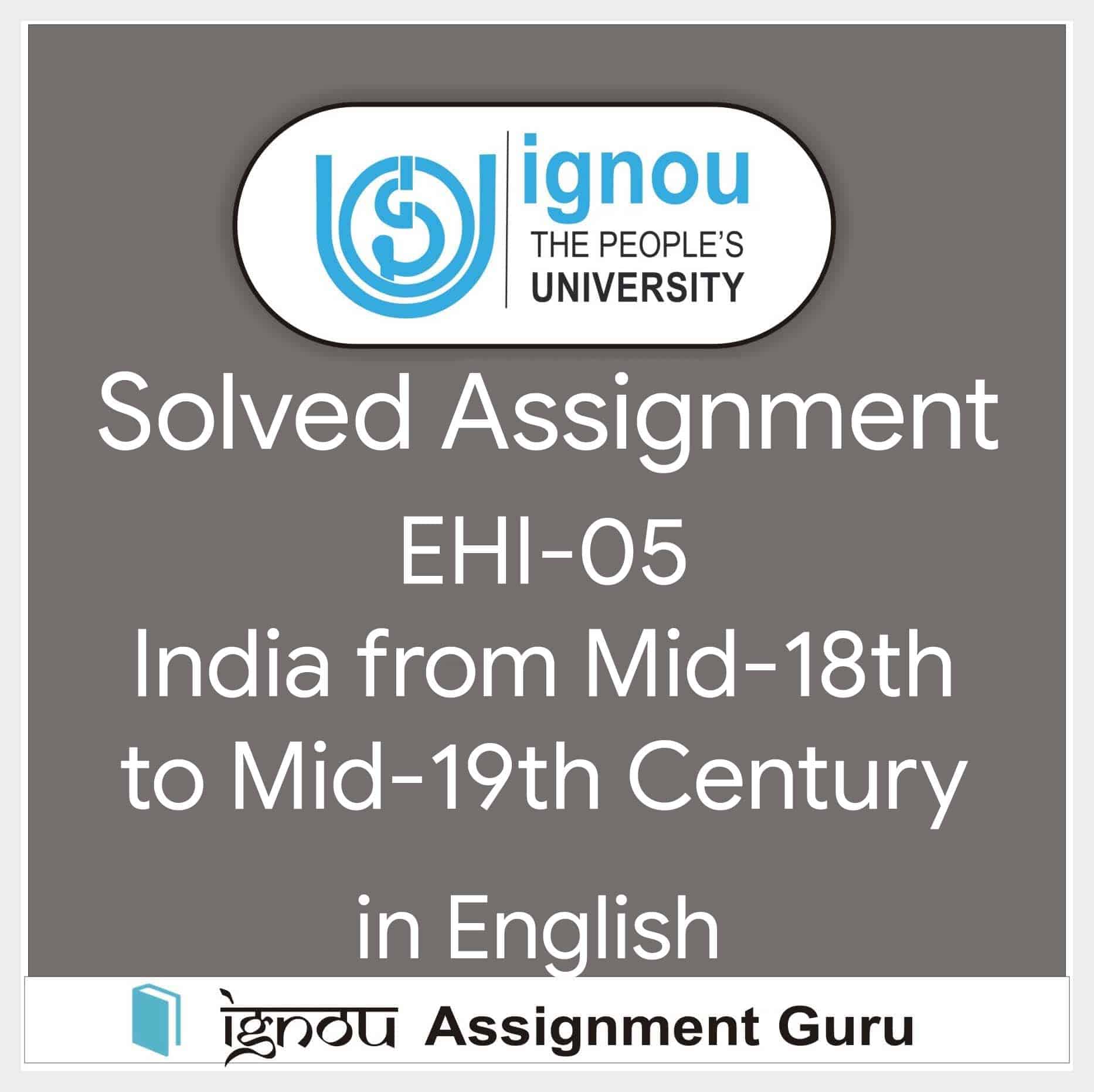 ehi 05 assignment question paper 2020 21