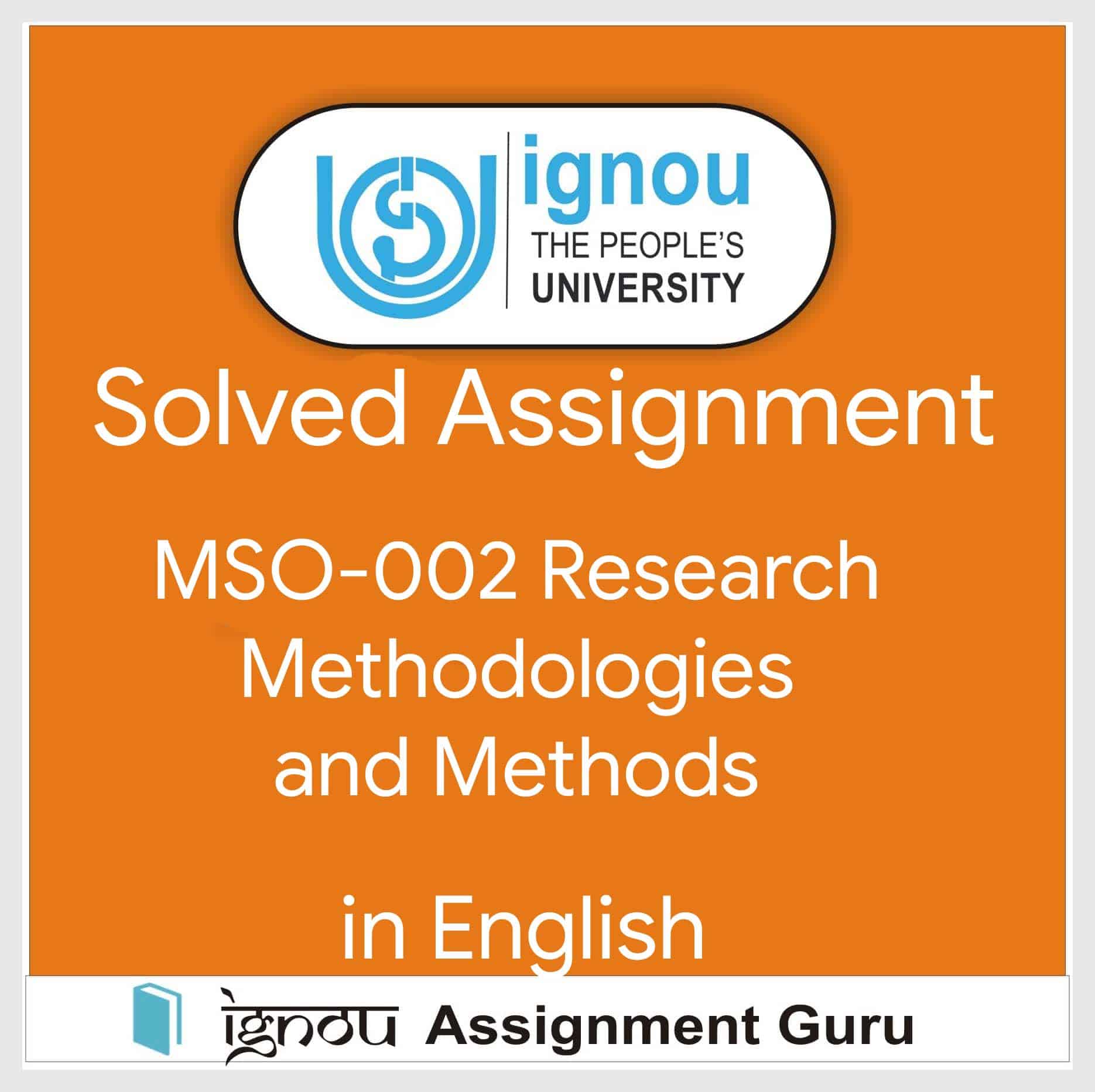 mso solved assignment