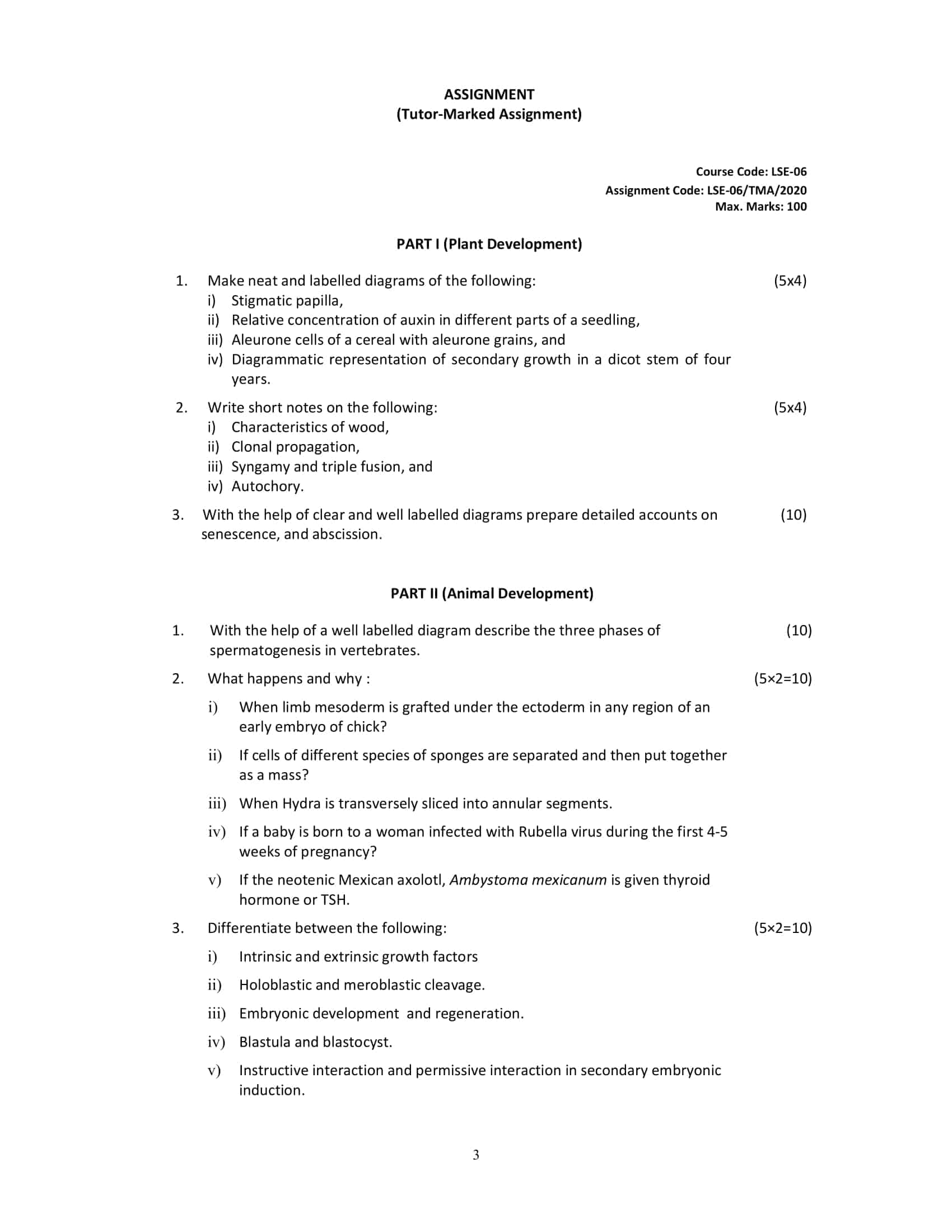 lse 06 solved assignment 2022