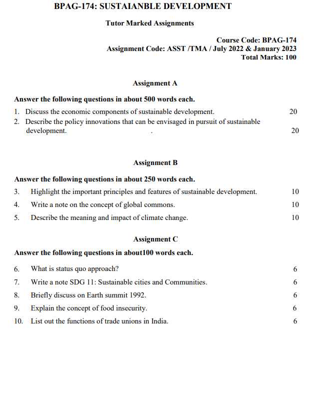 onr3 ignou assignment question paper pdf